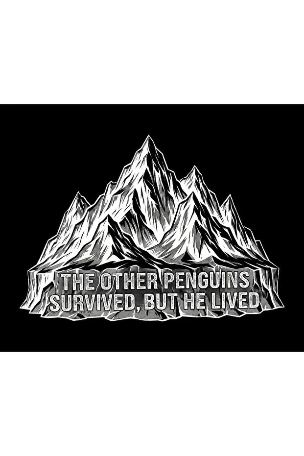 Мужская футболка с принтом Nihilistic Penguin Vexor, Black — фото 4