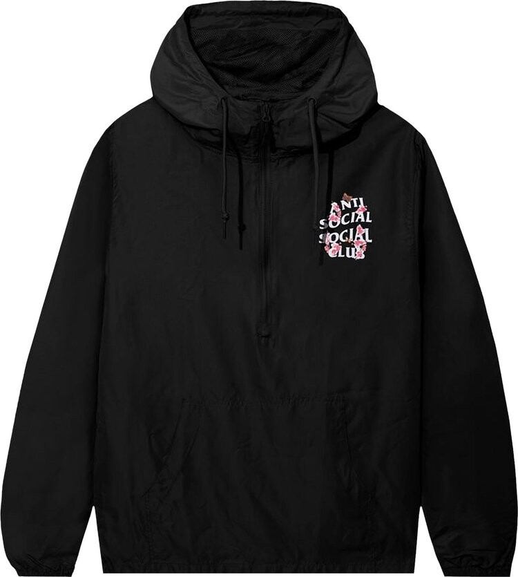 

Анорак Anti Social Social Club Kkoch Anorak 'Black', черный