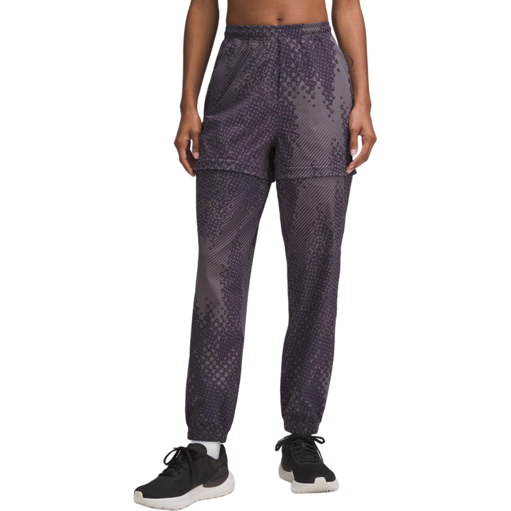 

Lululemon Складные повседневные брюки женские Purple