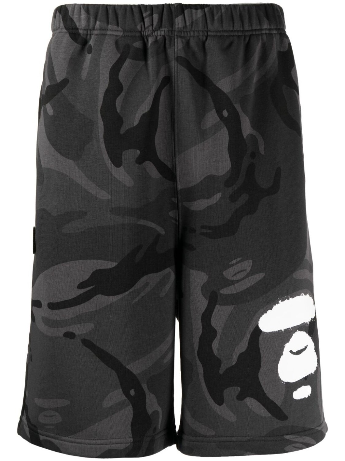 

A Bathing Ape шорты-бермуды с камуфляжным принтом, черный