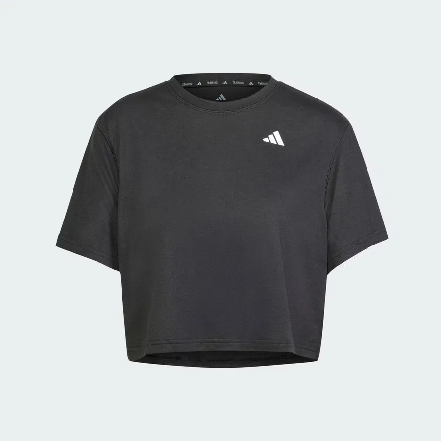 Женская футболка свободного кроя Train Essentials Boxy Workout adidas, Черный — фото 4