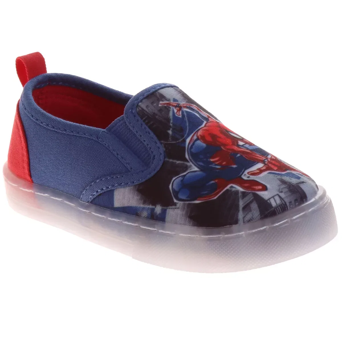 Детские кеды для девочек с принтом Disney Minnie Mouse Polka Dot Disney, Blue Red