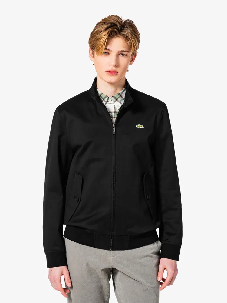 Куртка Harrington, модель BH7484-55N LACOSTE, Black — фото 4