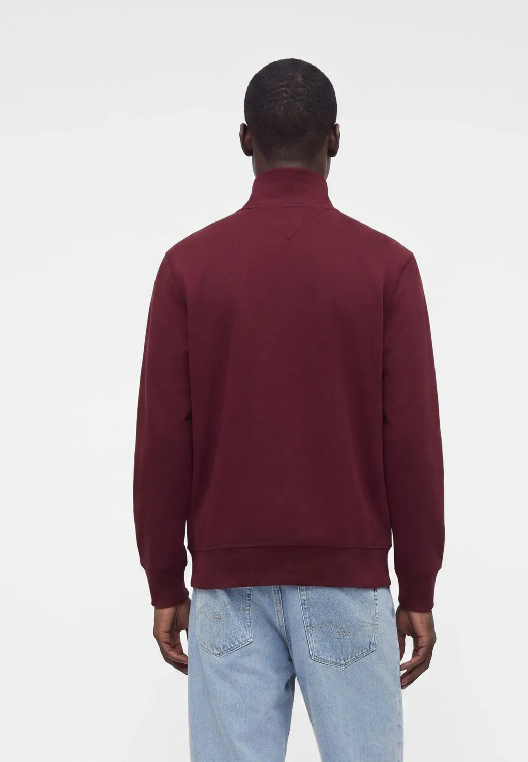 Незаменимый элемент гардероба - толстовка Tommy Hilfiger, Burgundy — фото 3