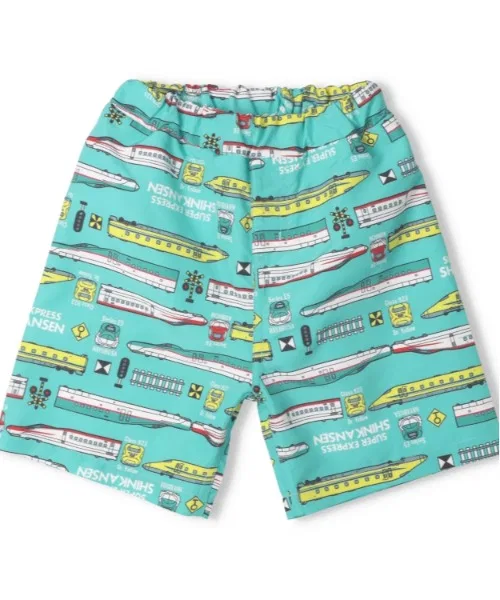 Детские плавки с принтом JR Shinkansen Kids Foret, Emerald