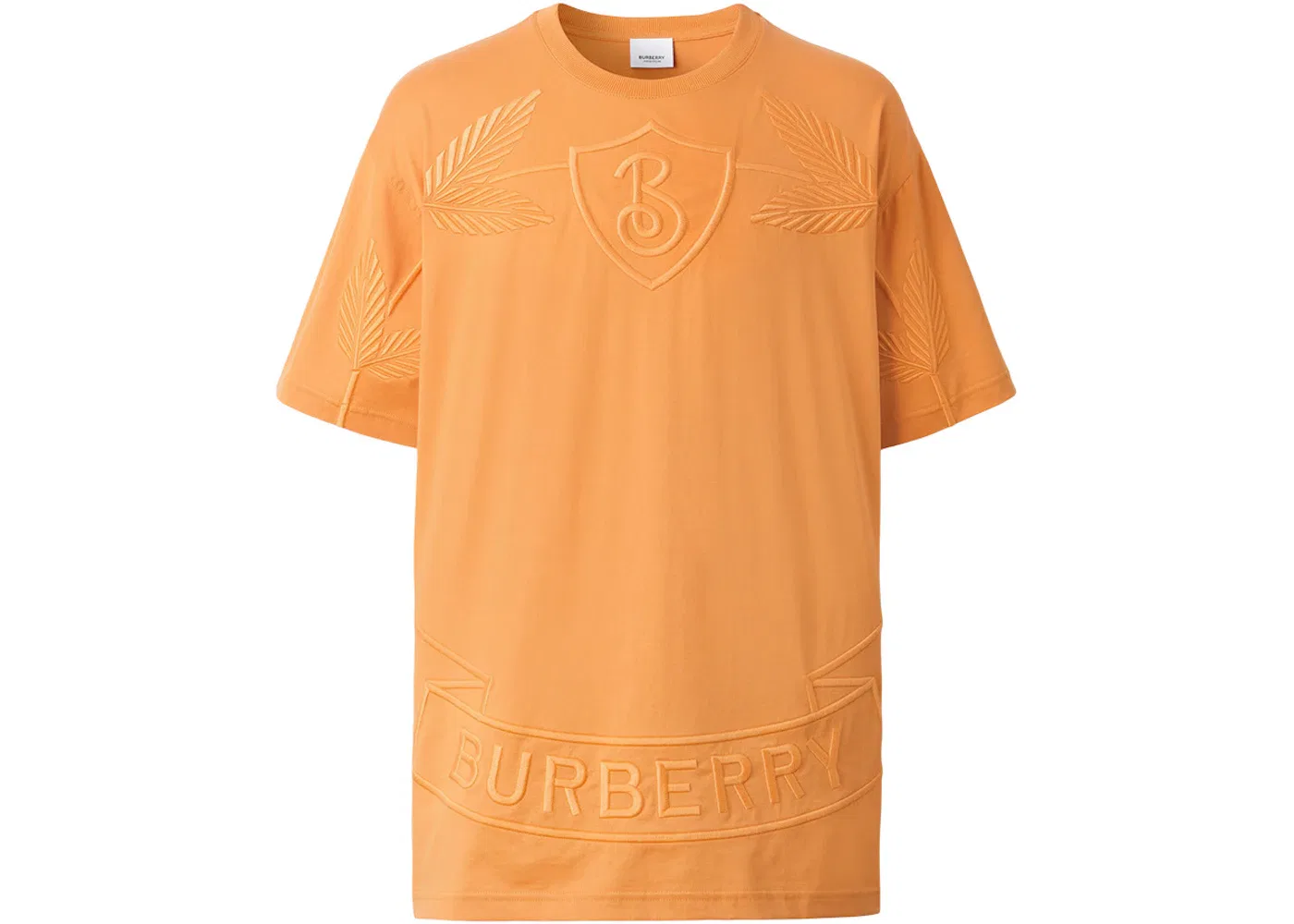 Мужская футболка хлопковая Burberry Tee, Dusty Orange