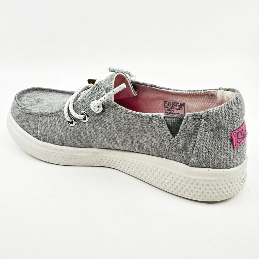 Детские спортивные кроссовки Skechers 302790L, Серый — фото 3