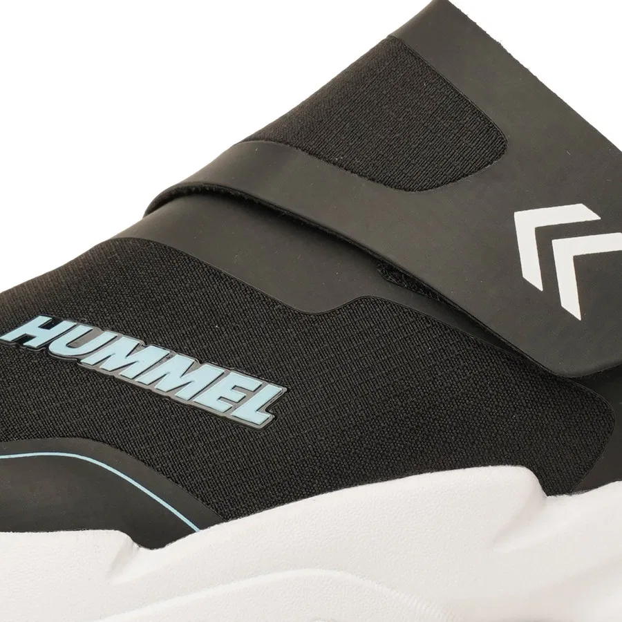 Кроссовки детские с липучкой Cyber Jr. Hummel, Черный — фото 4
