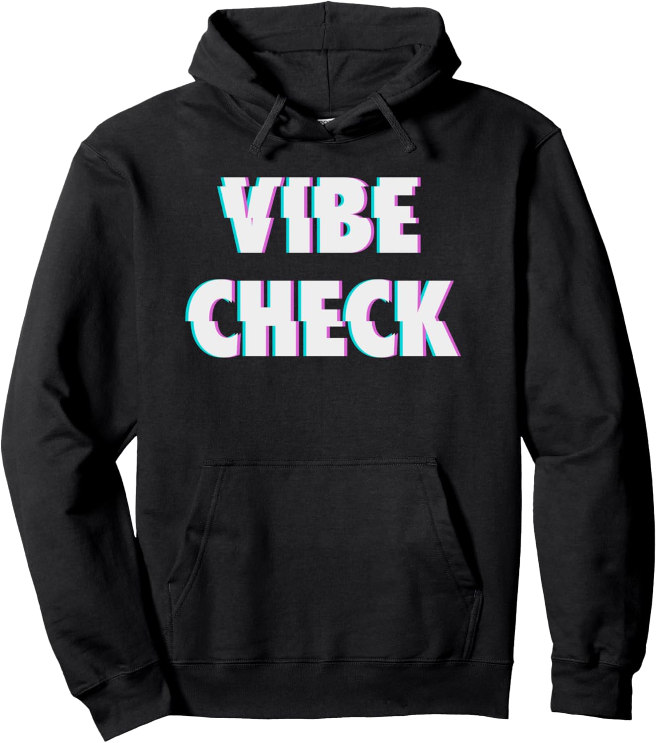 

Худи Vibe Check с искаженным жирным текстом, черная Trendy Apparel, Черный, Худи Vibe Check с искаженным жирным текстом, черная Trendy Apparel