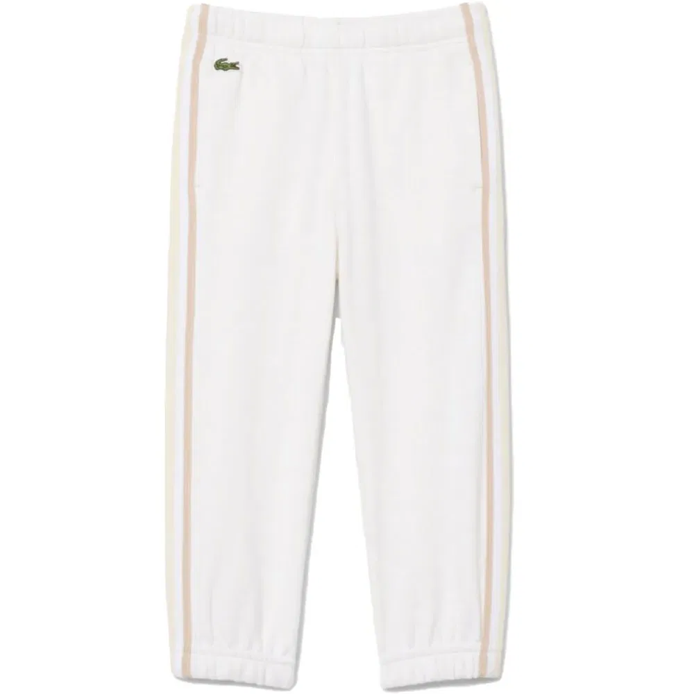 Детские брюки для девочек Lacoste Monogram, White
