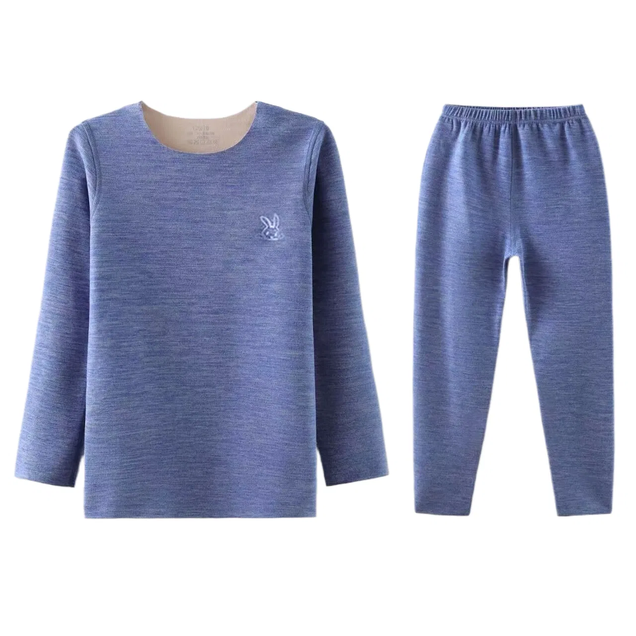 Детское термобелье Unisex Thermal Sets Cotton Gene, Ding-Dazzling Color AB Clothing Sets (Dark Blue)