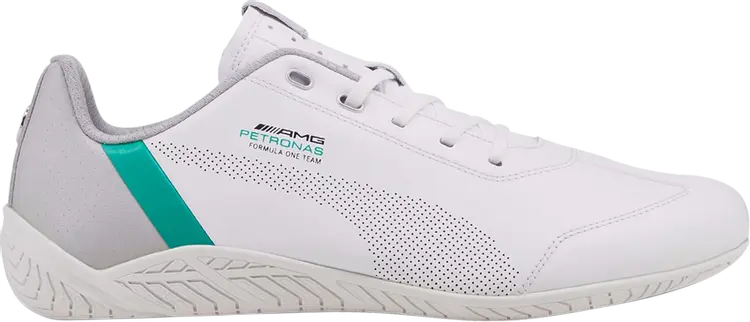 

Кроссовки Puma Mercedes-AMG Petronas F1 x Ridge Cat White Team Silver, белый