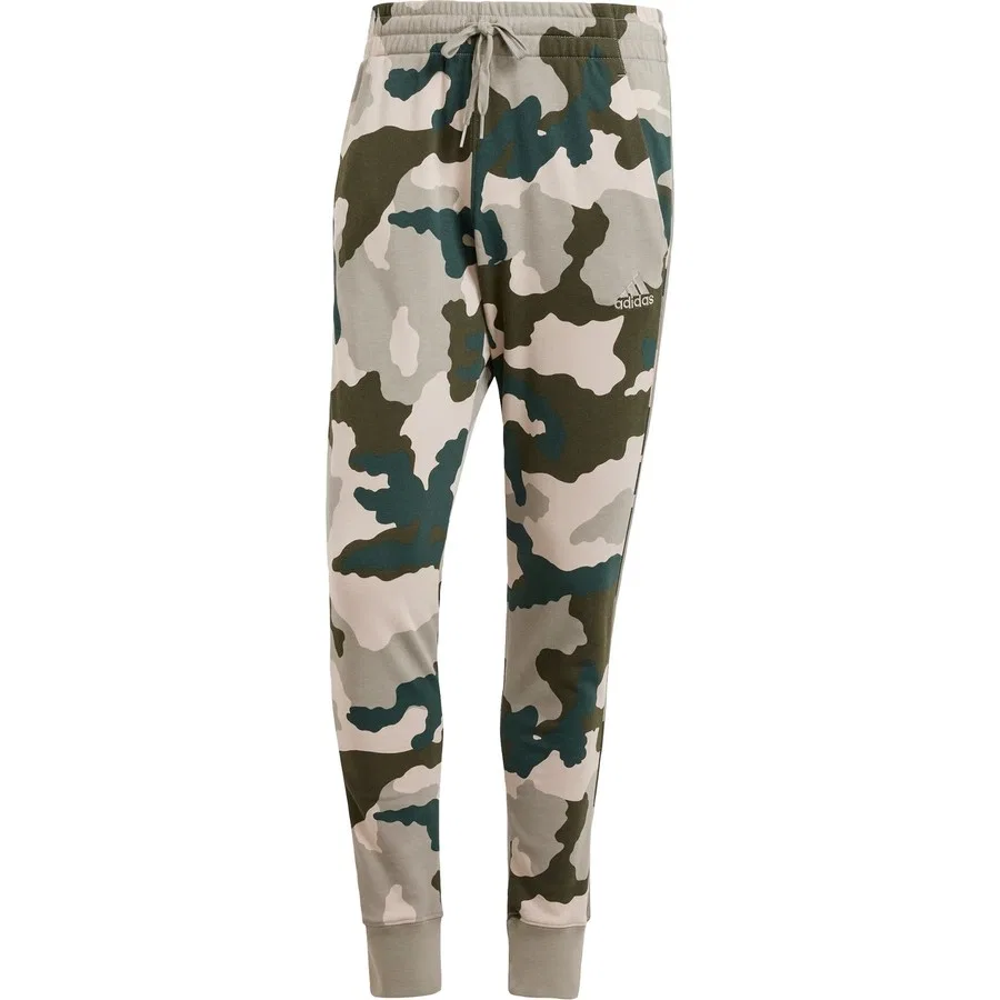 Спортивные брюки с камуфляжным принтом adidas Sportswear IV7384 Seasonal Essentials Camouflage Pants, Камуфляж — фото 3