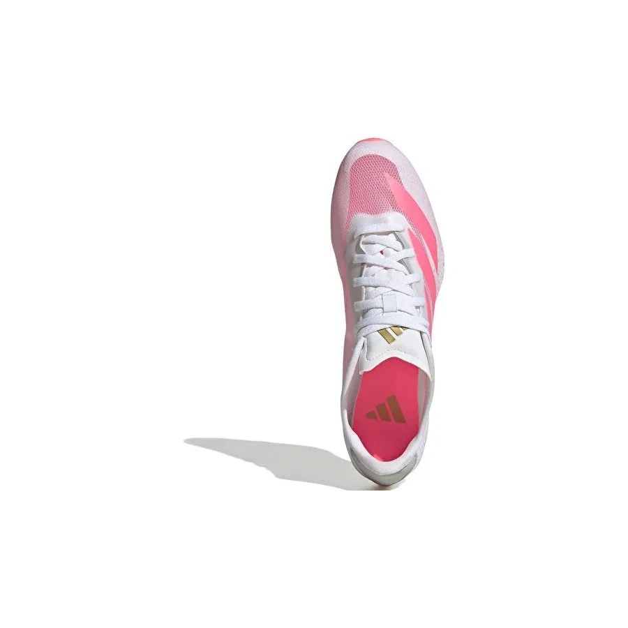 Детские шиповки для бега Adidas Adizero Sprintstar KI8378, Белый — фото 4