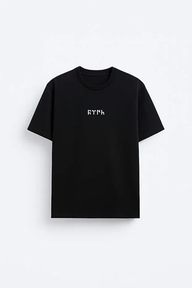 Детская футболка для девочек с принтом Aydesign, Black