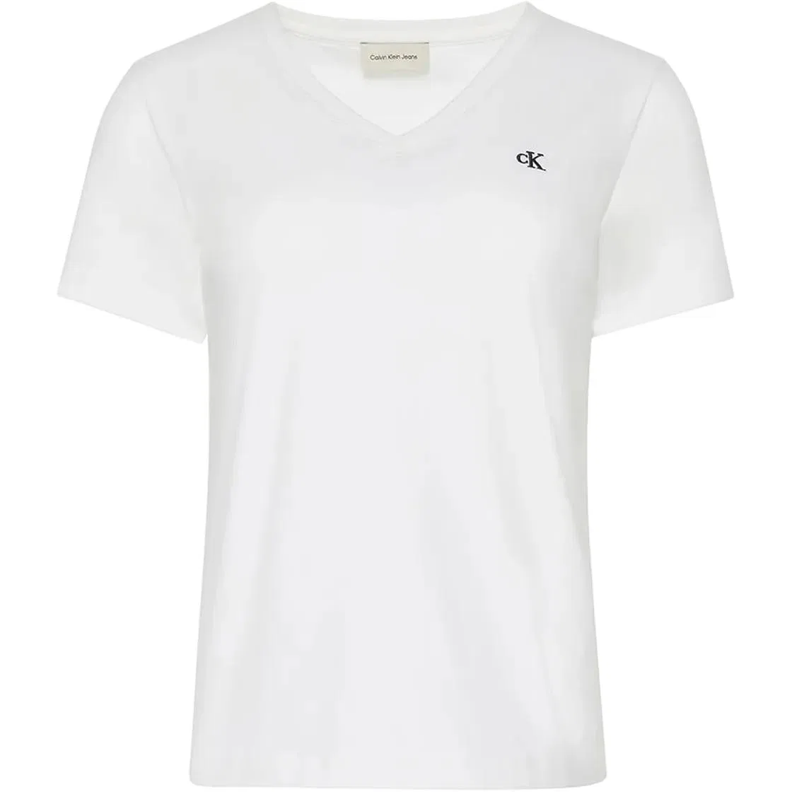 Футболка женская белая V-Neck Calvin Klein, White
