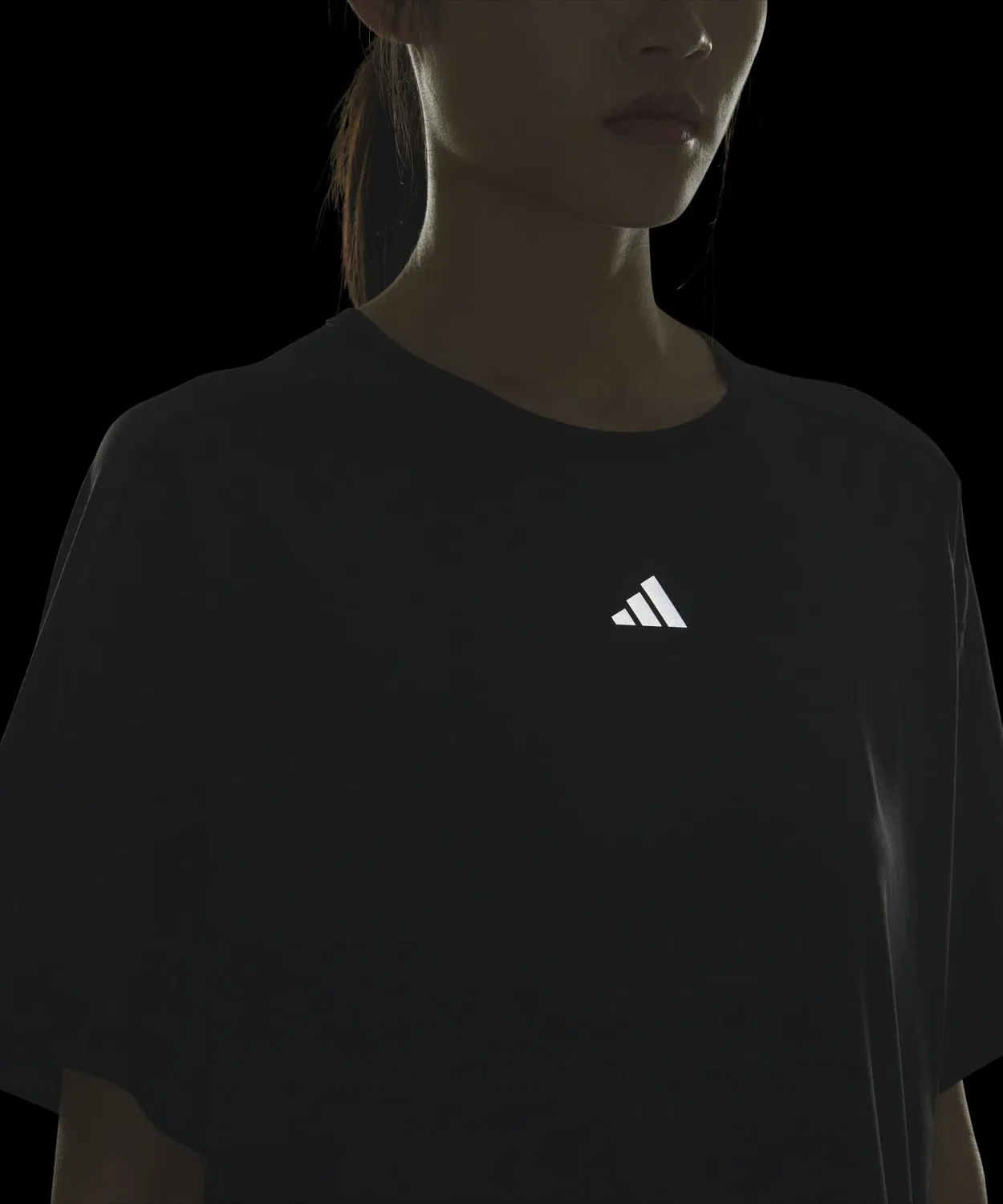 Женская футболка без рукавов Adidas Training Essentials Plus, Black — фото 4
