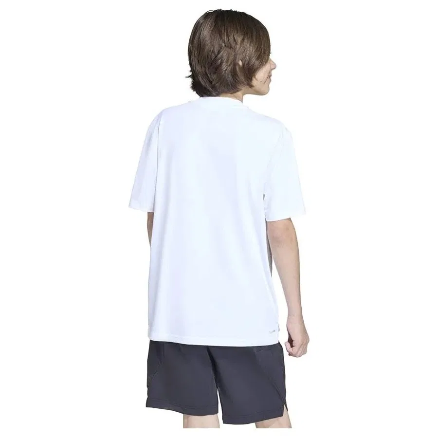Детская футболка с принтом J Z.N.E. CL TEE adidas, Белый — фото 3