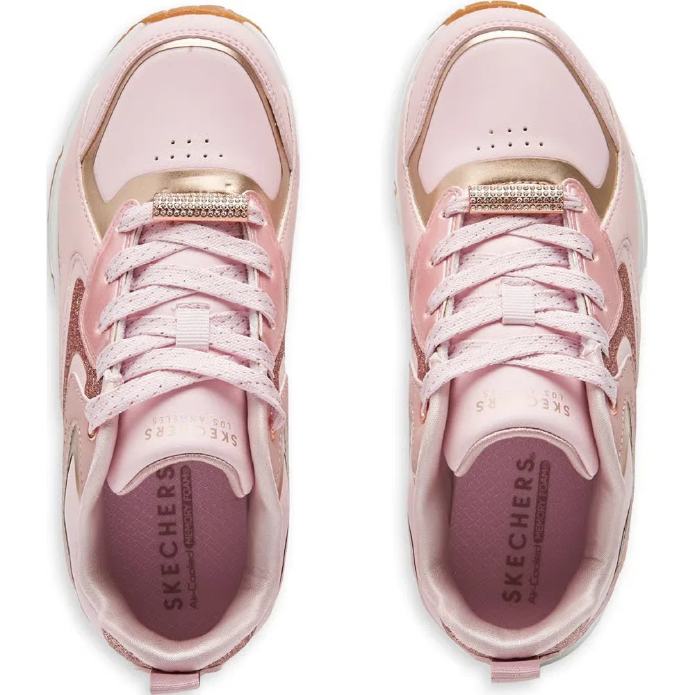 Детские кроссовки Street Uno Skechers, Pink/Rose Gold — фото 4