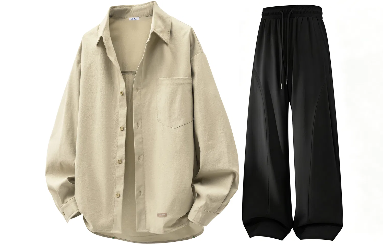 Детский комплект из футболки и шорт с защитой от солнца, Khaki, Sun Protection 2-Piece Set WARRIOR
