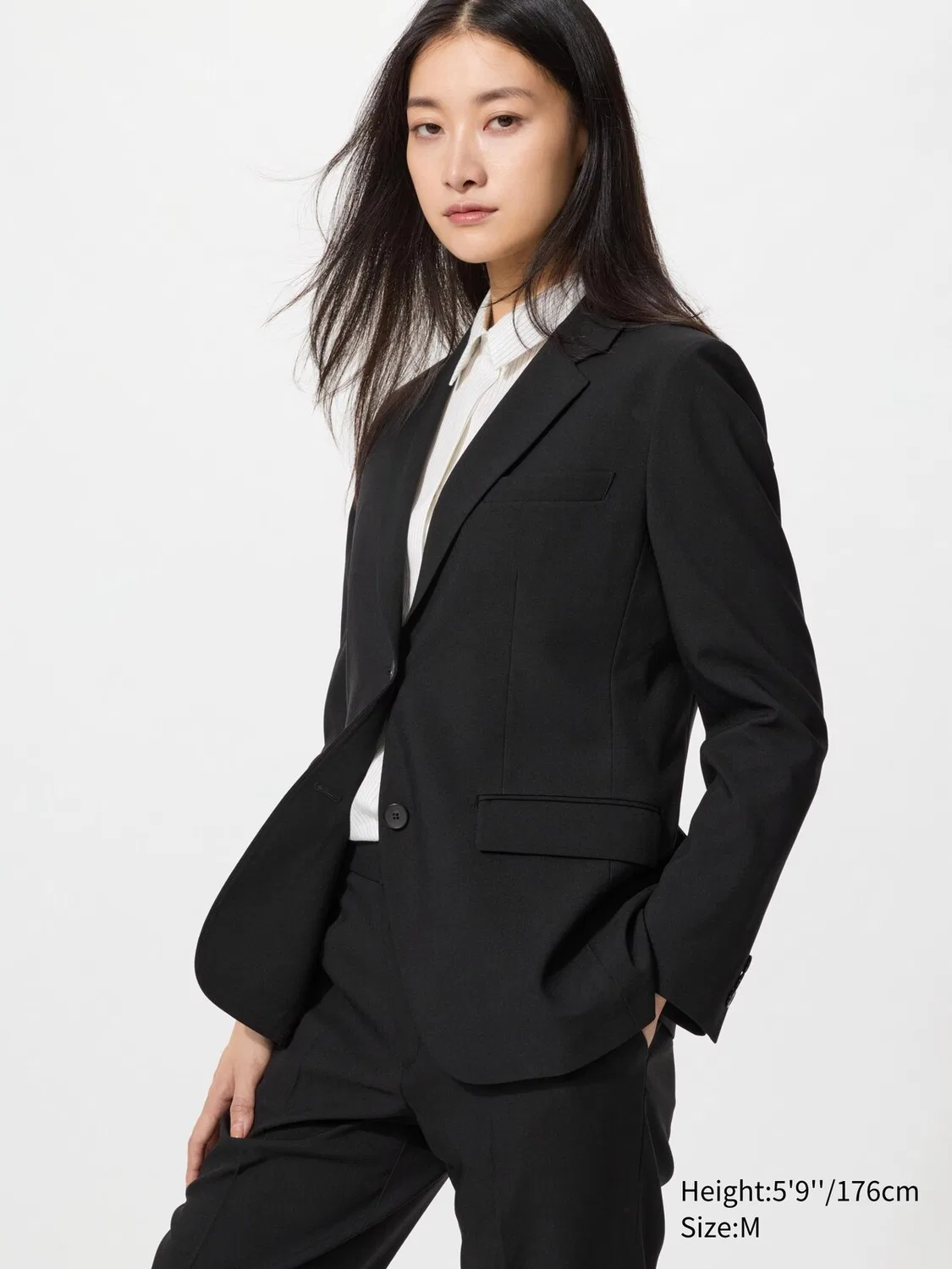 Куртка Uniqlo, воздушная куртка, черный