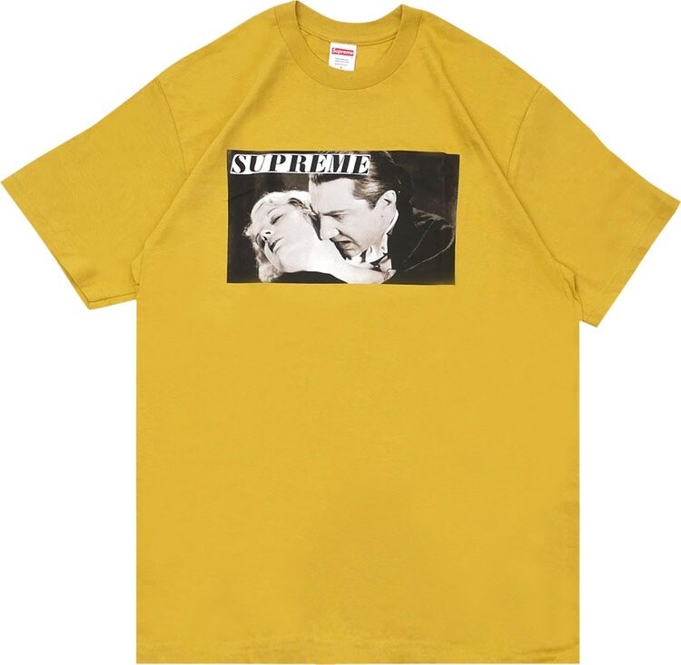 

Футболка Supreme Bela Lugosi Tee 'Acid Yellow', желтый