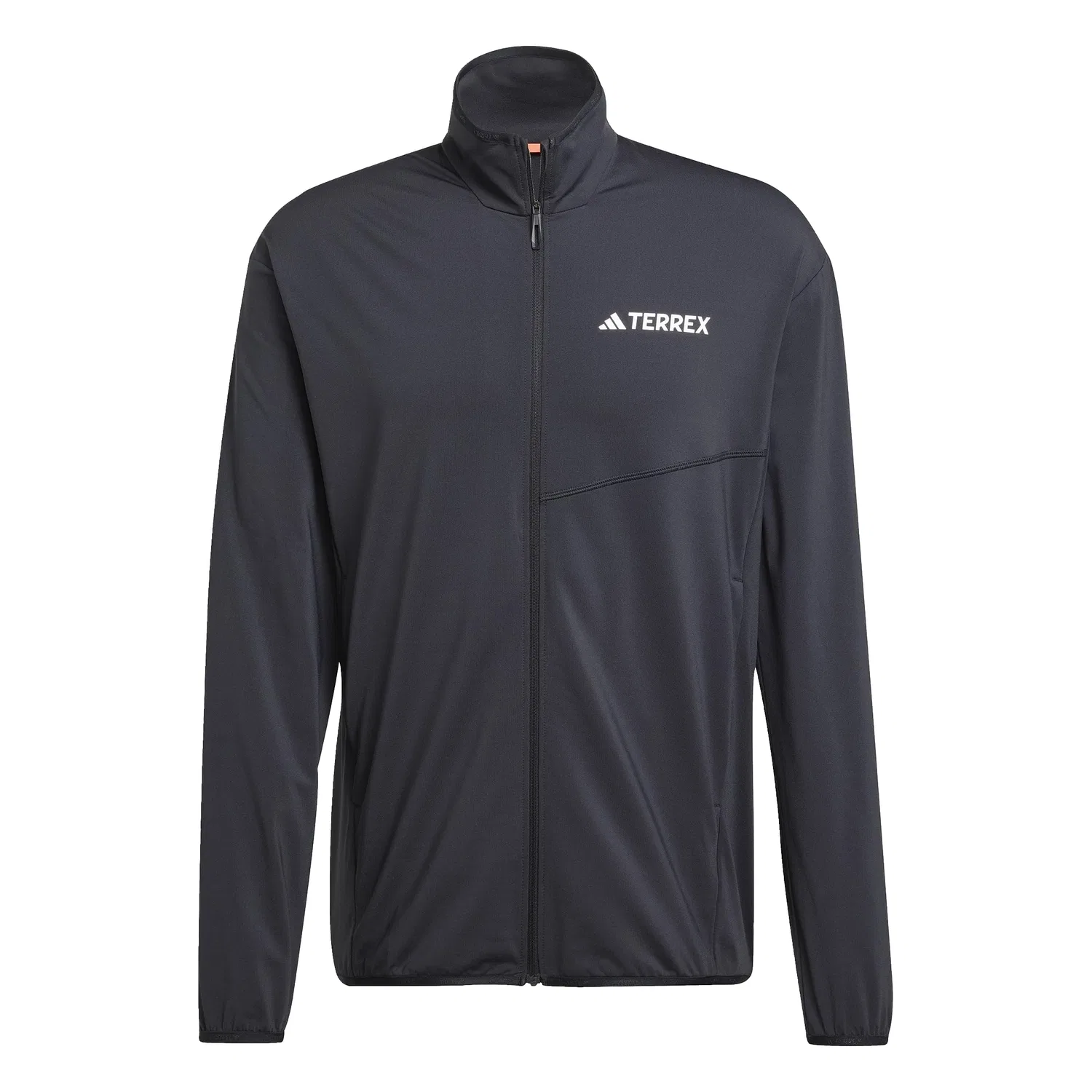 Мужская флисовая куртка с полной застёжкой-молнией Terrex Multi Climawam adidas, Black