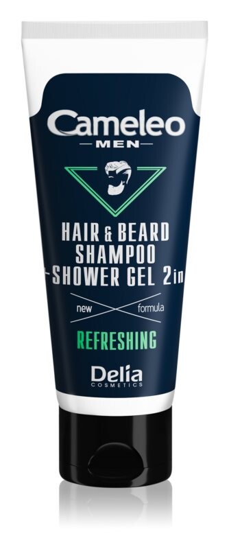

Шампунь и гель для душа для волос, бороды и тела Delia Cosmetics Cameleo Men