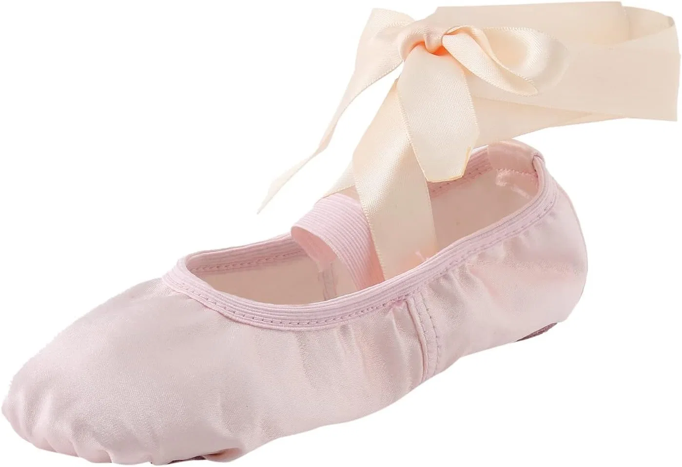 Детские балетки для девочек Canvas Ballet Shoes, Beige