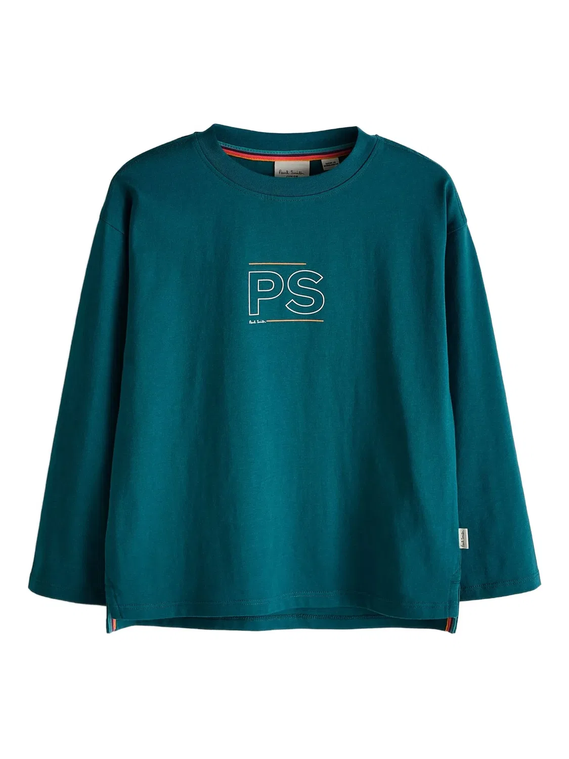 Футболка с длинным рукавом и логотипом Paul Smith, синий