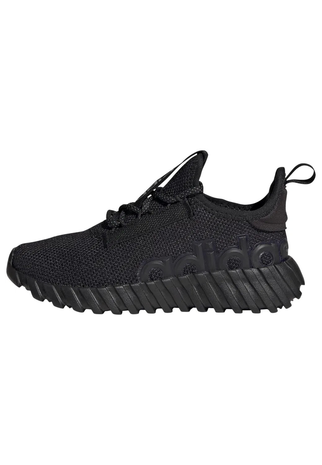 Детские кроссовки с шнуровкой Adidas Kaptir 3.0 K Shoes, Core Black Ftww White Core Black