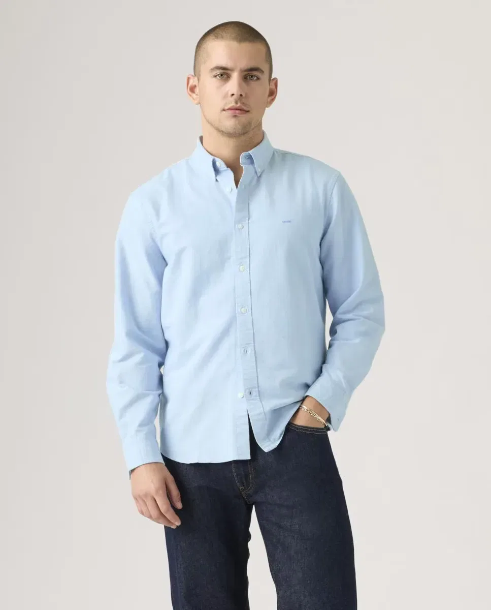 Мужская рубашка с длинным рукавом Levi's, Azul Claro