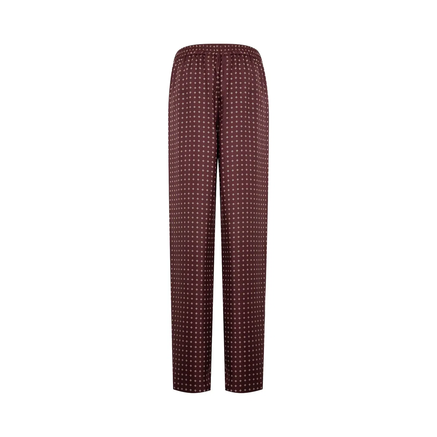 Брюки Saint Laurent Pantalon PC85 Reconduit Geomet, красный — фото 2