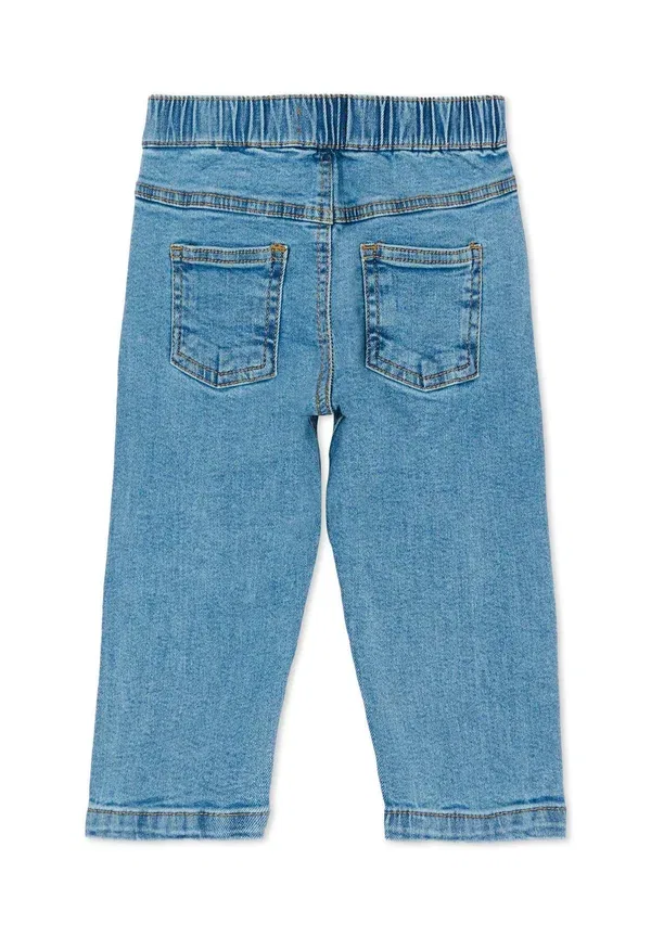 Джинсы хлопковые Straight Leg Jeans Tru Trussardi Junior, Denim, деним — фото 2