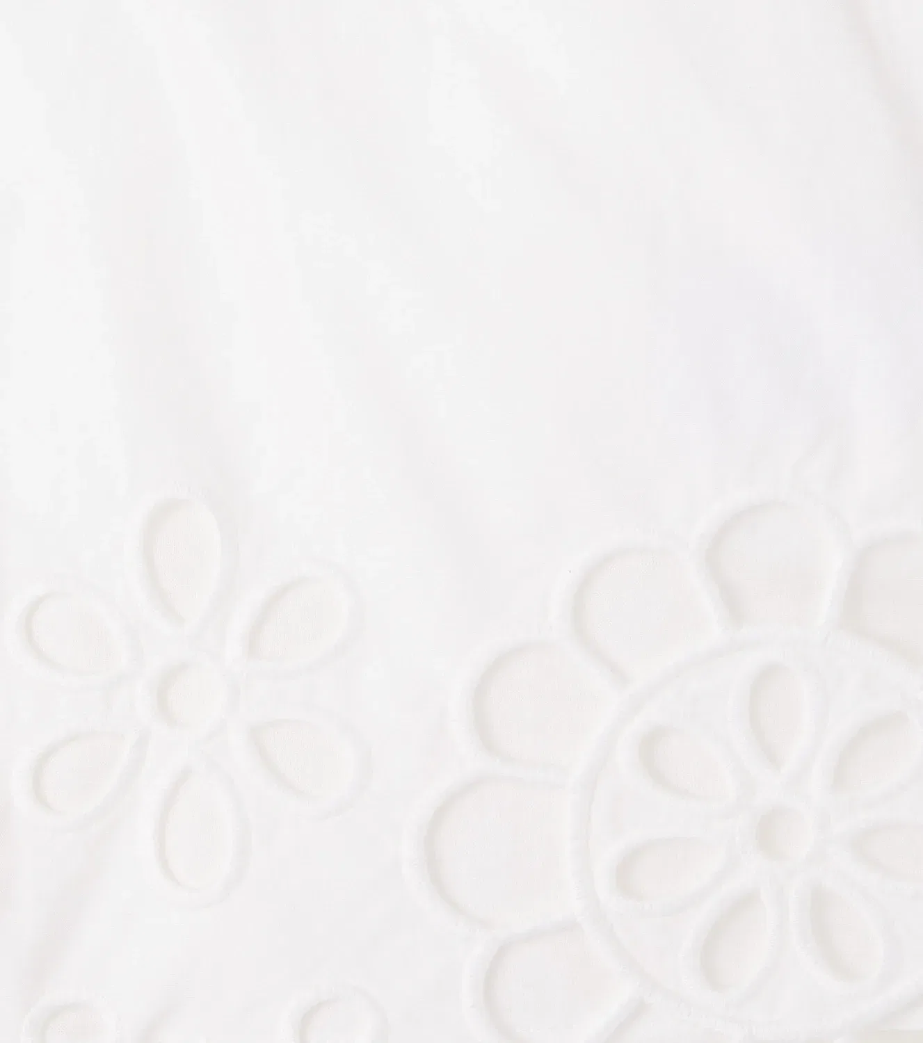 Шорты хлопковые с вышивкой Awaken Zimmermann Kids, белый — фото 3