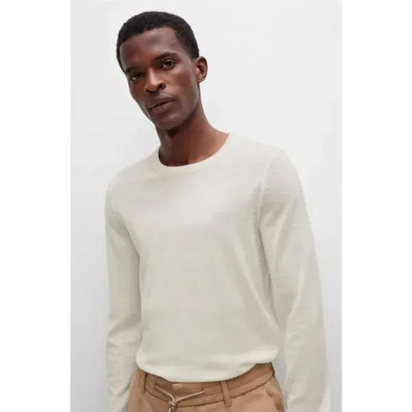 Свитер шерстяной, slim fit, Boss, не указан