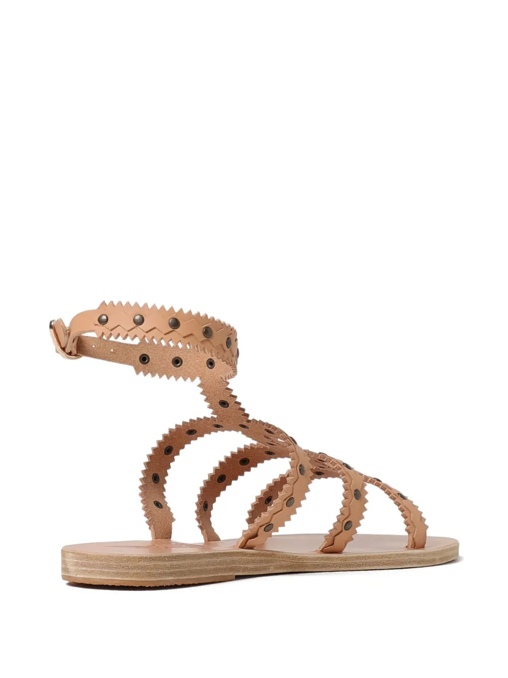 Сандалии Maska с заклепками Ancient Greek Sandals, нейтральный — фото 3