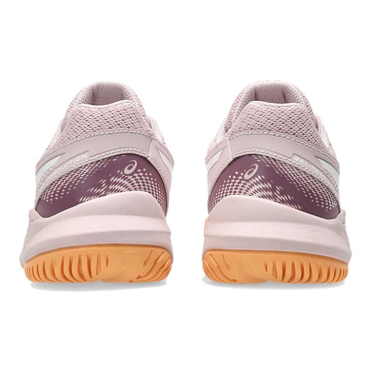 Кроссовки детские Gel-Resolution 9 GS Low-top розовые Asics, цвет Lotus Color — фото 4