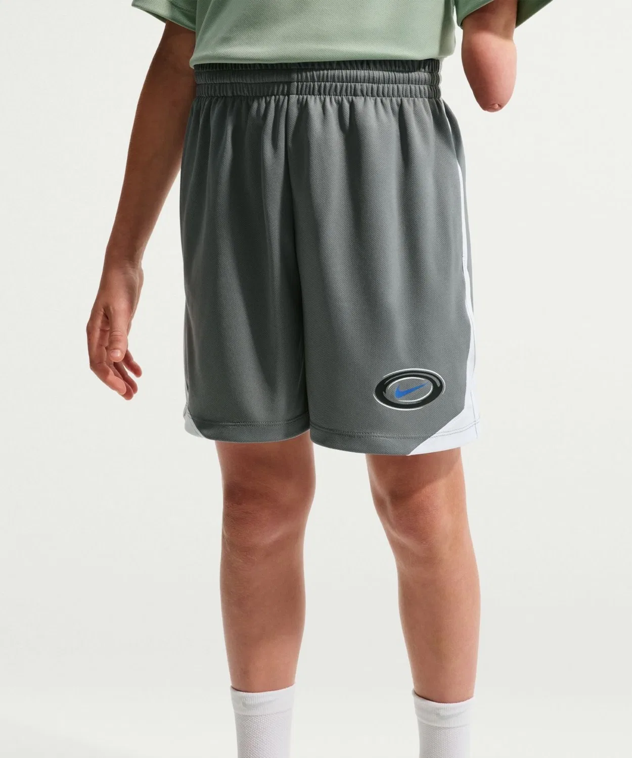 Детские шорты с принтом Nike Multi Knit Short Love NIKE, Grey