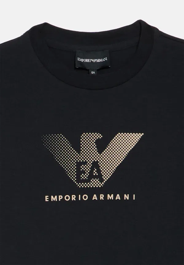 Комплект из 3 футболок Emporio Armani, темно-синий/голубой/кремовый — фото 4