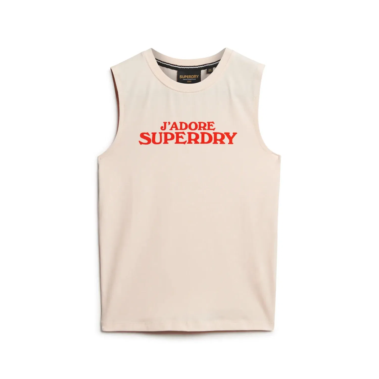 Женский топ без рукавов Sport Luxe Superdry, Rosa