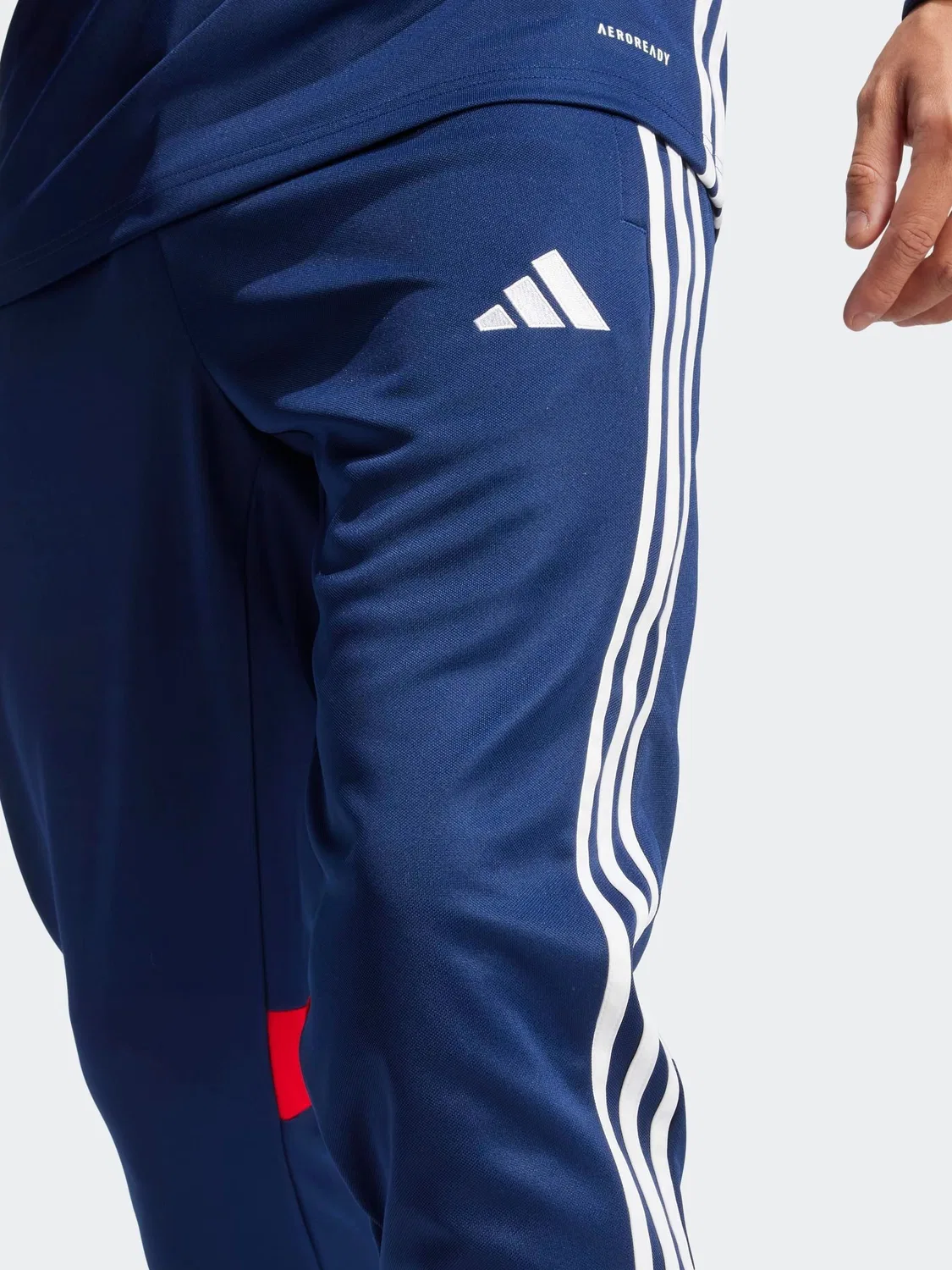 Тренировочные штаны Tiro 25 Essentials adidas, синие — фото 3