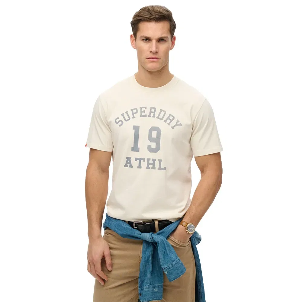 Футболка с коротким рукавом Athletic Essential Superdry, белый