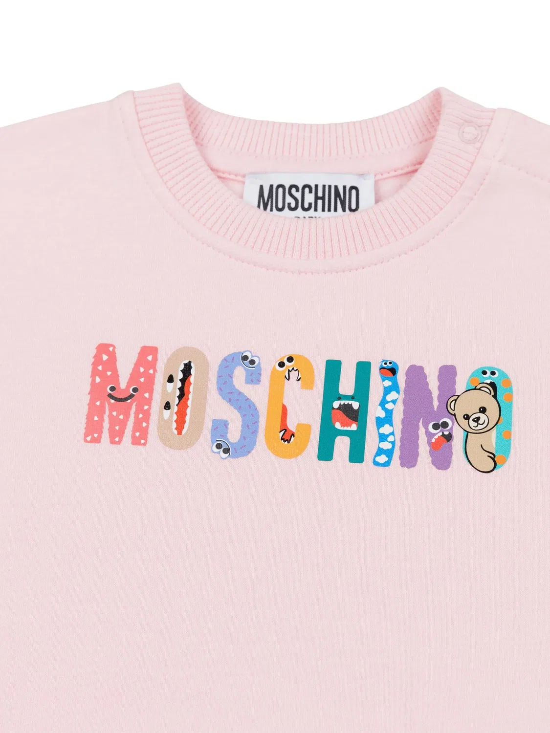 Платье с рюшами светло-розового цвета Moschino, светло-розовый — фото 2