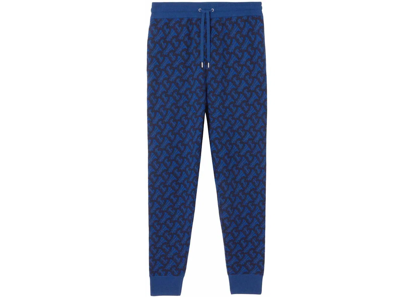 Мужские спортивные штаны с принтом Burberry Sweatpants, Royal Blue
