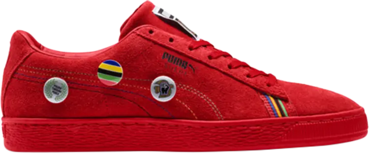 

Кроссовки Puma Suede PWR Thru Peace Asia, красный