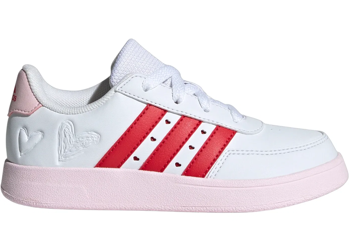 Детские кроссовки Lifestyle Adidas Breaknet 2.0, Cloud White Better Scarlet Clear Pink