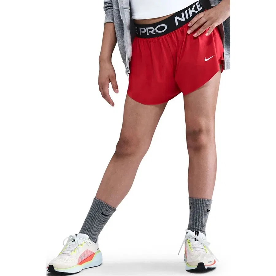Шорты спортивные с леггинсами Nike Pro Dri-FIT 2in1, Красный