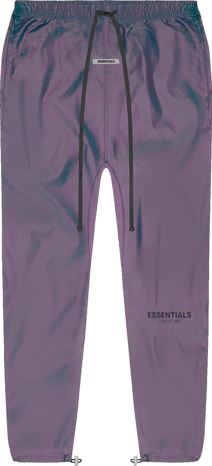 Брюки Fear of God Essentials Iridescent Nylon Track Pants 'Multicolor', разноцветный — фото 2