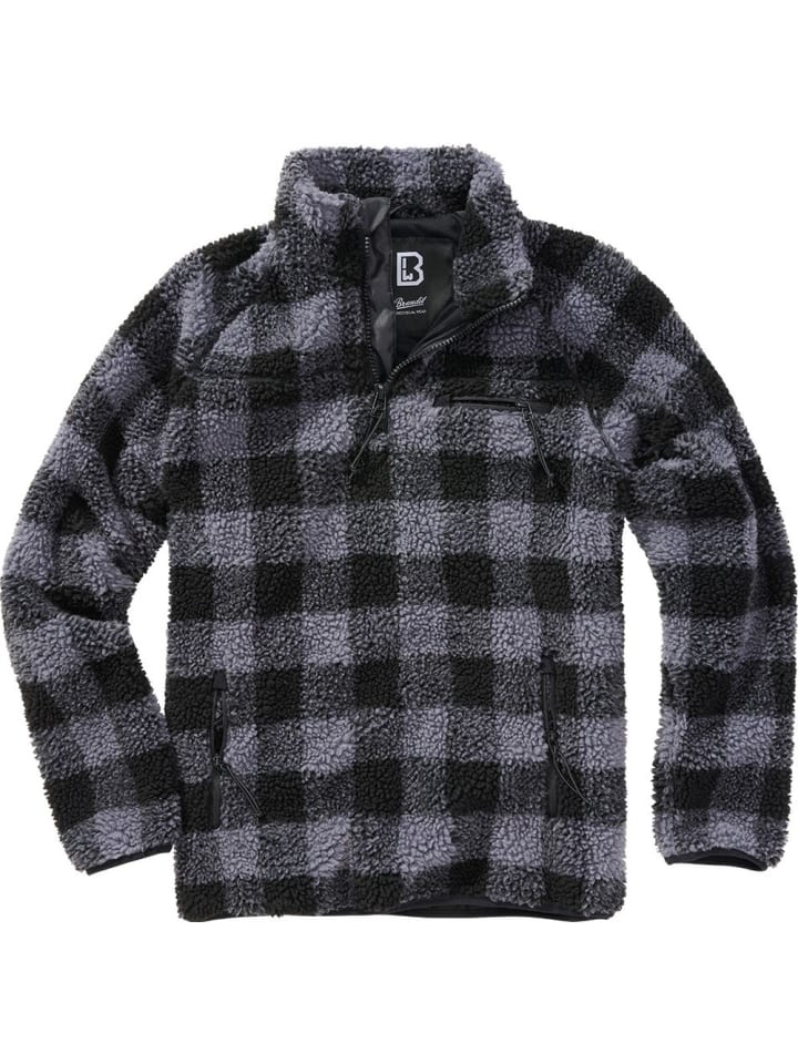 

Brandit Пуловер из плюшевого флиса черного цвета